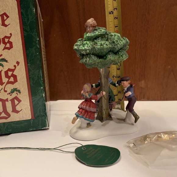 12 Days Of Dickens Village Department 56 Dept 56 A Partridge In A Pear Tree - Picture 2 of 12